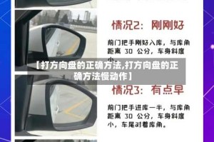 【打方向盘的正确方法,打方向盘的正确方法慢动作】