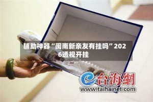 辅助神器“闽南新亲友有挂吗”2026透视开挂