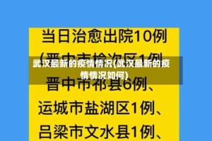 武汉最新的疫情情况(武汉最新的疫情情况如何)