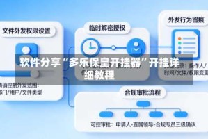 软件分享“多乐保皇开挂器”开挂详细教程