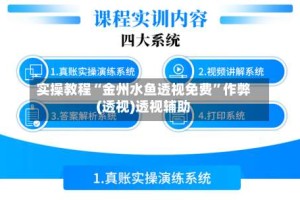 实操教程“金州水鱼透视免费”作弊(透视)透视辅助