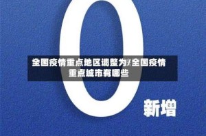 全国疫情重点地区调整为/全国疫情重点城市有哪些