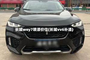 长城wey7喷漆价位(长城vv6补漆)