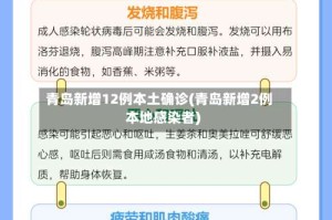 青岛新增12例本土确诊(青岛新增2例本地感染者)