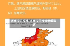 河南今日疫情(河南今日疫情新增数据)