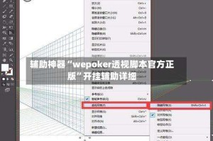 辅助神器“wepoker透视脚本官方正版”开挂辅助详细