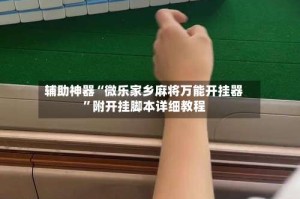 辅助神器“微乐家乡麻将万能开挂器”附开挂脚本详细教程