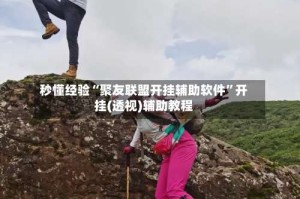 秒懂经验“聚友联盟开挂辅助软件”开挂(透视)辅助教程