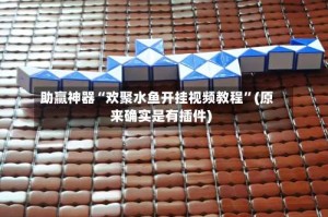 助赢神器“欢聚水鱼开挂视频教程”(原来确实是有插件)