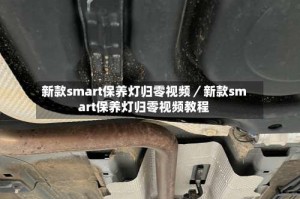 新款smart保养灯归零视频／新款smart保养灯归零视频教程