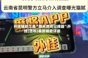 开挂辅助工具“微乐游戏记牌器”开挂(透视)最新辅助详细