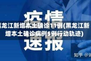 黑龙江新增本土确诊11例(黑龙江新增本土确诊病例5例行动轨迹)