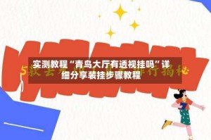 实测教程“青鸟大厅有透视挂吗”详细分享装挂步骤教程