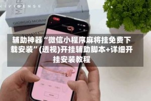 辅助神器“微信小程序麻将挂免费下载安装”(透视)开挂辅助脚本+详细开挂安装教程