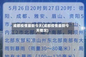 成都疫情最新今天(成都疫情最新今天情况)