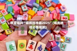 限定福利“麻将挂神器2025”(曝光透视必备猫腻)
