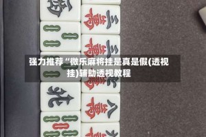 强力推荐“微乐麻将挂是真是假(透视挂)辅助透视教程
