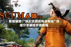 教程辅助!“填大坑游戏有没有挂”详细分享装挂步骤教程