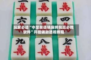 玩家必读“中至景德镇麻将包赢必胜软件”开挂辅助透视教程