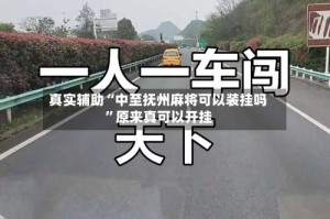 真实辅助“中至抚州麻将可以装挂吗”原来真可以开挂