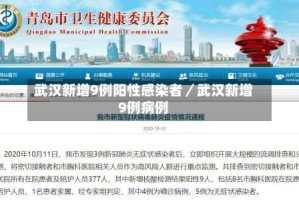 武汉新增9例阳性感染者／武汉新增9例病例
