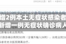 辽宁新增2例本土无症状感染者／辽宁新增一例无症状确诊病人