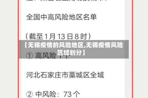 【无锡疫情的风险地区,无锡疫情风险区域划分】