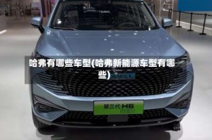 哈弗有哪些车型(哈弗新能源车型有哪些)
