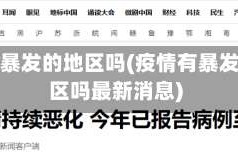 疫情有暴发的地区吗(疫情有暴发的地区吗最新消息)