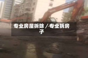 专业房屋拆除／专业拆房子