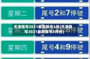 天津限号2021最新限号3月(天津限号2021最新限号3月份)