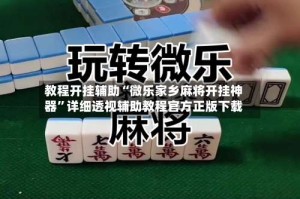 教程开挂辅助“微乐家乡麻将开挂神器”详细透视辅助教程官方正版下载