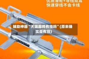 辅助神器“天涯麻将有挂吗”(原来确实是有挂)