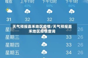 天气预报嘉禾地区疫情/天气预报嘉禾地区疫情查询