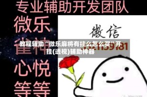 教程辅助“微乐麻将有挂么怎么买”开挂(透视)辅助神器