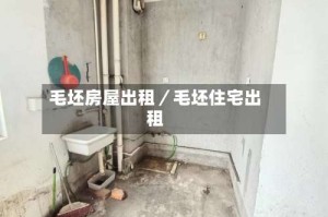 毛坯房屋出租／毛坯住宅出租