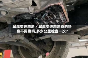 翼虎变速箱油／翼虎变速箱油真的终身不用换吗,多少公里检查一次？