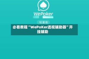 必看教程“WePoKer透视辅助器”开挂辅助