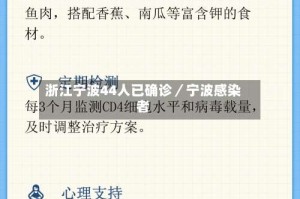 浙江宁波44人已确诊／宁波感染者