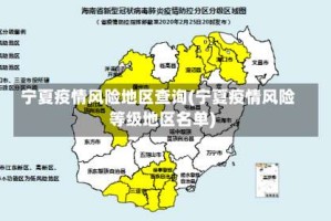 宁夏疫情风险地区查询(宁夏疫情风险等级地区名单)