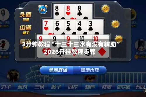 3分钟教程“十三十三水有没有辅助”2026开挂教程步骤-第3张图片