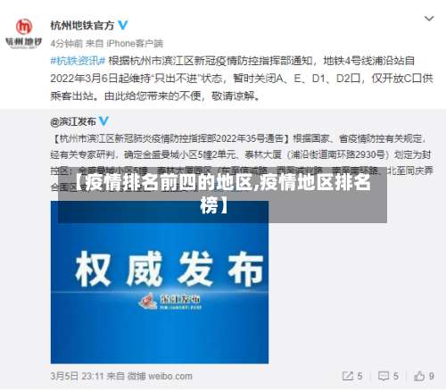 【疫情排名前四的地区,疫情地区排名榜】-第1张图片