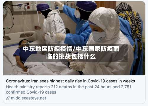中东地区防控疫情/中东国家防疫面临的挑战包括什么-第1张图片