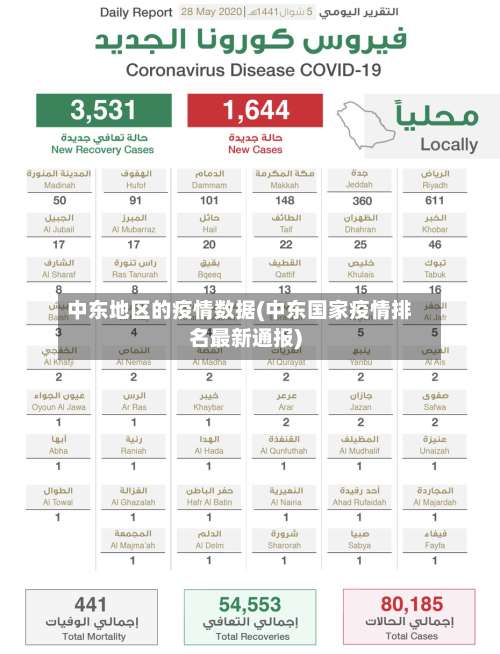 中东地区的疫情数据(中东国家疫情排名最新通报)-第1张图片
