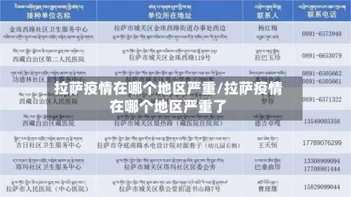 拉萨疫情在哪个地区严重/拉萨疫情在哪个地区严重了-第1张图片