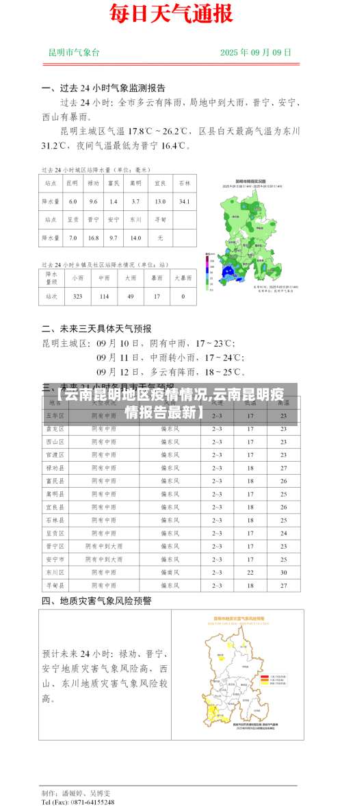 【云南昆明地区疫情情况,云南昆明疫情报告最新】-第1张图片