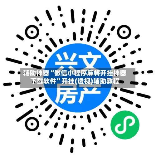 辅助神器“微信小程序麻将开挂神器下载软件	”开挂(透视)辅助教程-第2张图片