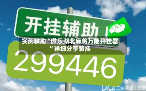 实测辅助“微乐湖北麻将万能开挂器”详细分享装挂-第3张图片