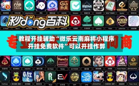 教程开挂辅助“微乐云南麻将小程序开挂免费软件”可以开挂作弊-第1张图片