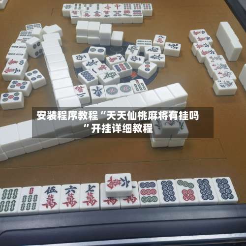 安装程序教程“天天仙桃麻将有挂吗”开挂详细教程-第3张图片